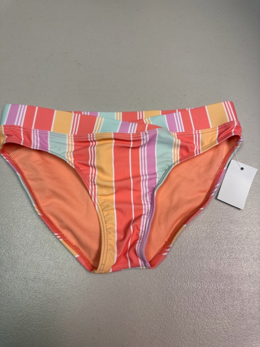 ROXY Girls Bikini Swim Bottom Size 16
Striped Multicolor Polyester Stretch
